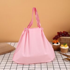 unbranded drawstring bag light pink